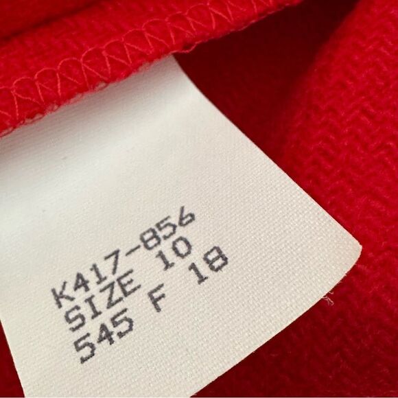 Pendleton Vintage Red Wool Cropped jacket | Size 10 - Picture 8 of 8